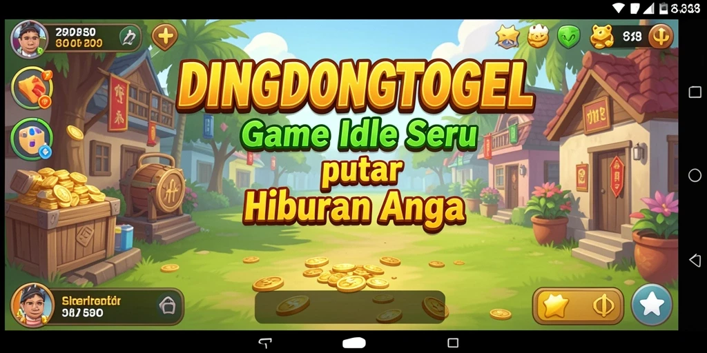 Tampilan gameplay DINGDONGTOGEL yang memikat dan penuh warna.