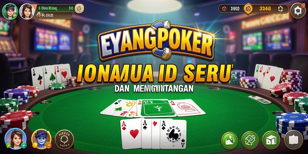 Tangkapan layar gameplay EYANGPOKER yang menarik dengan elemen Idle.