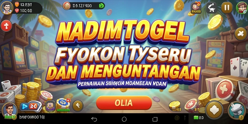 Screenshot NADIMTOGEL menampilkan gameplay Tycoon yang menarik.