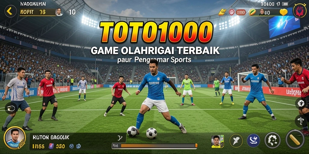 Tampilan gameplay seru dan mendebarkan dalam TOTO1000.